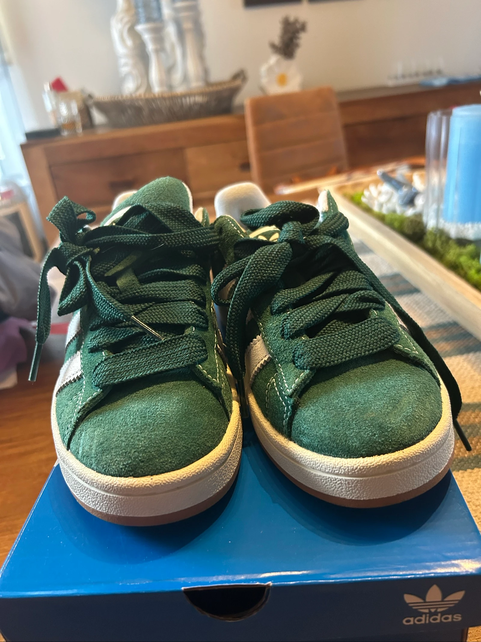 Green Adidas 00’s campus – photo 3